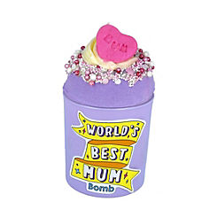 Worlds Best Mum Candle & Bath Bomb Gift by Bomb Cosmetics