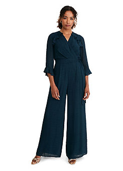 Wrap Wide Leg Jumpsuit by Phase Eight