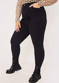 X Black Skinny Jeans by In The Style