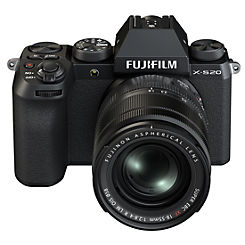 X-S20 Mirrorless Digital Camera with XF18-55mm F2.8-4 R LM OIS Lens - Black by Fujifilm