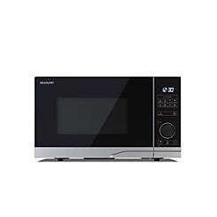 YC-PS234AU-S 23L 900W Microwave Oven with 8 Automatic Programs - Silver by Sharp
