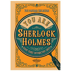 You Are Sherlock Holmes Mystery Book - Solve Three Interactive Cases