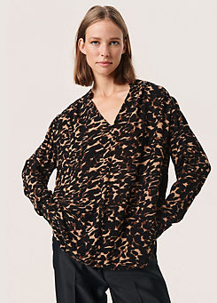 Zaya Long Sleeve Casual Fit Blouse by Soaked in Luxury