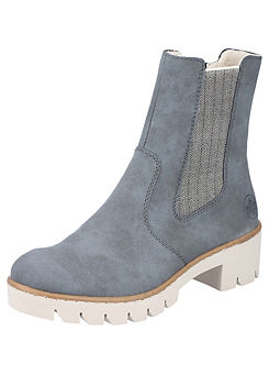 Zip Up Chelsea Boots by Rieker