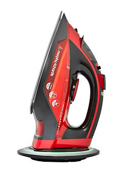easyCHARGE Red Cordless Iron by Morphy Richards