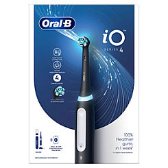 iO 4 Electric Toothbrush, 1 Toothbrush Head, 1 Travel Case, Designed By Braun by Oral-B