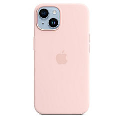 iPhone 14 Silicone Case - Chalk Pink by Apple