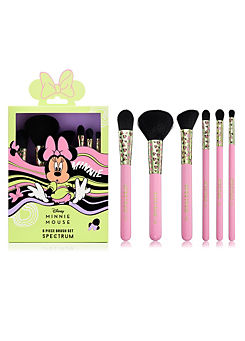 x Disney So Much Minnie 6 Piece Makeup Brush Set by Spectrum