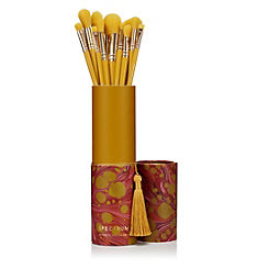 x Jemma Lewis Golden Palm Makeup Brush Set by Spectrum