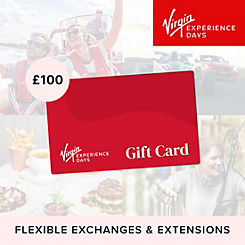 £100 Gift Card by Virgin Experience Days