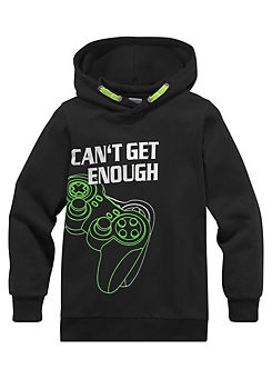 ’Cant Get Enough’ Hooded Sweatshirt by Kidsworld