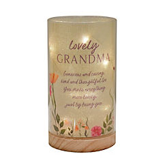 ’Grandma’ Tube Light by The Cottage Garden