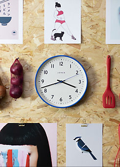 ’The Jam’ Modern Colourful Wall Clock by Jones Clocks