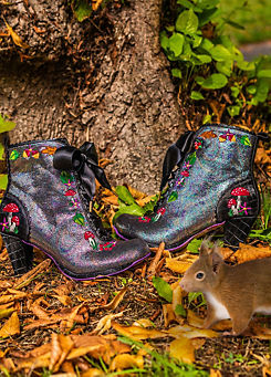 ’Woodland Wonder’ Ankle Boots by Irregular Choice