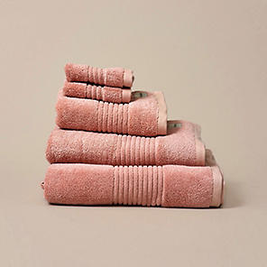 Organic Cotton Bath Towel Set - Blush Pink, Misona