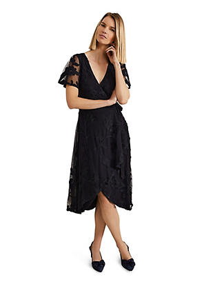 安心追跡付【Phase Eight】Claraテープワークラップドレス Clara Tapework Wrap Dress | Phase Eight UK |