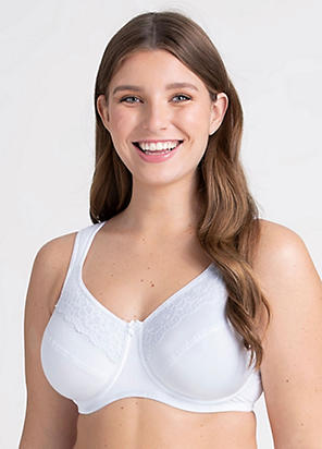 Cotton Now Minimizer Non-Wired Bra by Miss Mary of Sweden