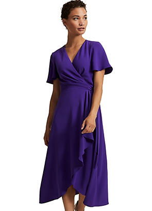 Phase eight store leanna dress purple