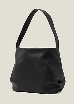 Leather Large Scoop Bag, Leather bags