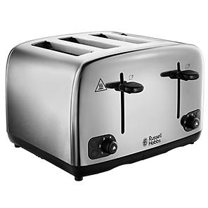 Aura 4-Slice Toaster Shimmer Grey