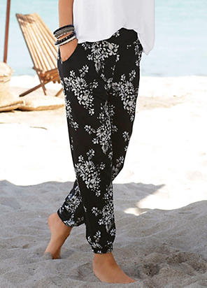 Buffalo Paisley Print Beach Trousers