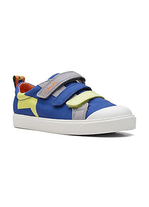 Clarks hot sale kids canvas