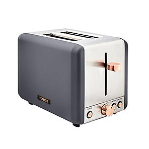 Cavaletto 2-Slice Toaster with Defrost and Reheat T20036JDE - Jade and  Champagne by Tower