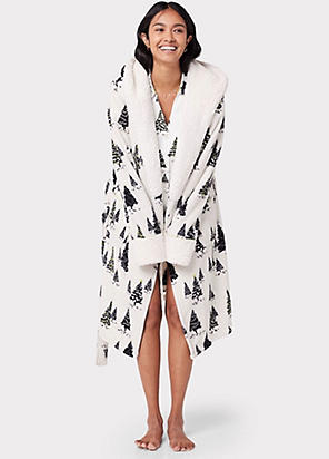 Textured Dressing Gown by bonprix