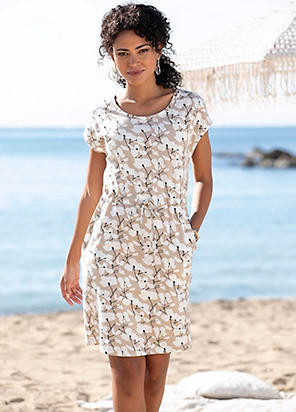 Anchor Print Dress by Beachtime Look Again