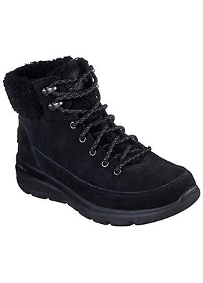 On The Go Stellar Black Boots by Skechers Look Again