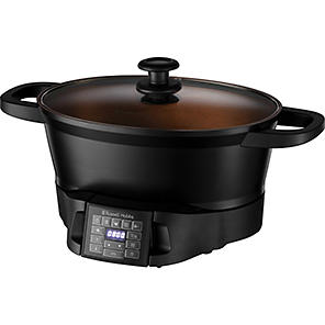 Crock-Pot 4.7L Digital Hinged Lid Slow Cooker, CSC052 