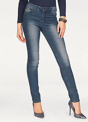 Ultra Soft High-Waist Skinny-Fit Jeans by Arizona | Look Again