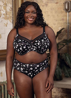 Centre Stage Full Plunge Bra Black by Curvy Kate