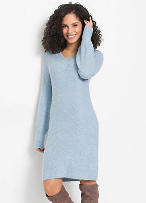 Long Sleeve Sweater Dress by bonprix