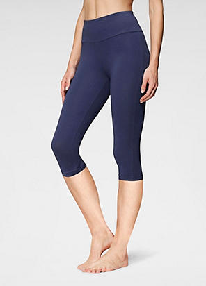 Wide Waistband Capri Leggings by active by LASCANA