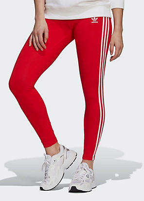 Vibrant Print 3-Stripe Sports Leggings by adidas Sportswear