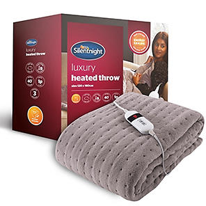 Huggleland Super Soft Fleece Electric Blanket / Throw