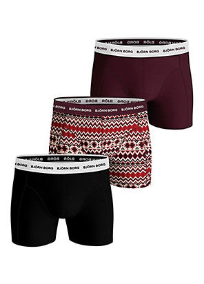 Pack of 3 Bamboo Boxers by Jeff Banks