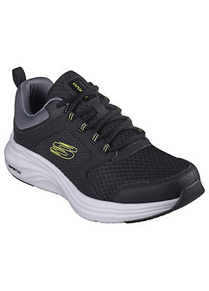 Men's Navy Go Run Glide Step Flex Mesh Lace Up Trainers by