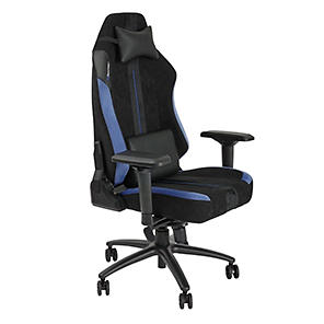 Messina Chenille PC Office Gaming Chair - Black by X Rocker