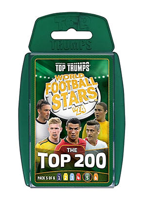 World Football Stars Top 200 Top Trumps - Pack 1 | Look Again World Football Stars Top 200 Top Trumps - Pack 1 | Look Again