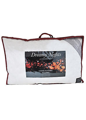 Downland goose feather and down clearance pillows