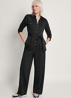 Buy Joe Browns Black Roxie Denim Petite Jumpsuit from the Next UK