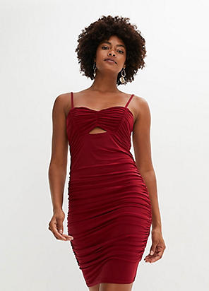 bonprix Velvet Midi Dress