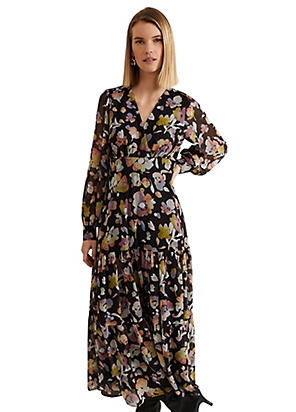 Louisa Maxi Abstract Dress by Phase Eight | Look Again