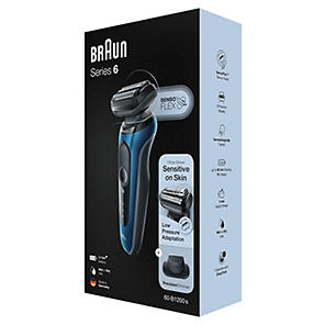 BRAUN Series 3 ProSkin 3000s Rechargeable Electric Shaver for Men's, Black  : : Beauty & Personal Care