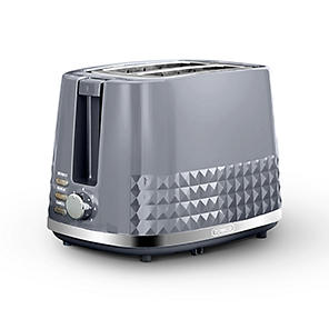 Stainless Steel Cream 2 Slice Toaster - 26551