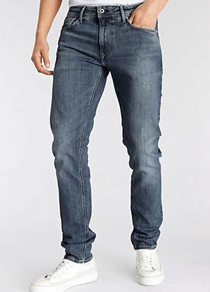 Callen Crop Straight Leg Jeans by Pepe Jeans | Look Again