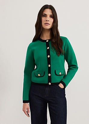 関税込 特価/完売前に【Phase Eight】Salma ニット ジャケット Salma Lightweight Knitted Jacket | Phase Eight UK |