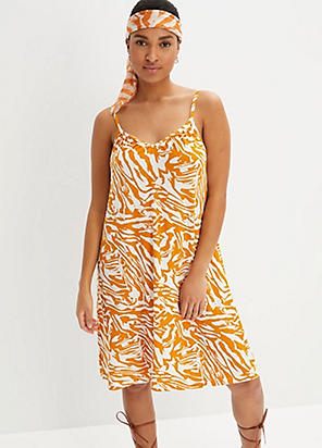 Floral Print Jersey Sun Dress by bonprix